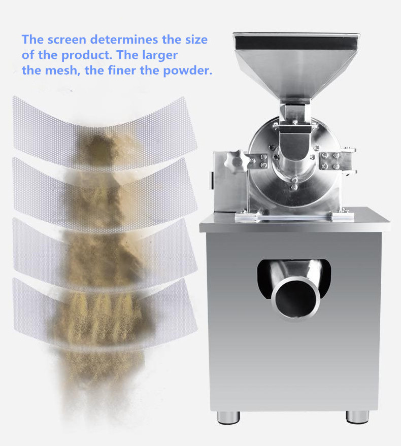 Good quality Industrial powder grinder Home wheat flour mill plant grain grinding machine plantain cassava maize mini flour mill