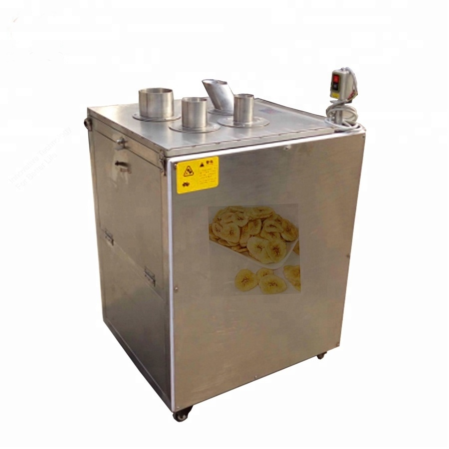 Electric  Fruit And Vegetable Plantain Banana Chips Slicing Machine Slicer