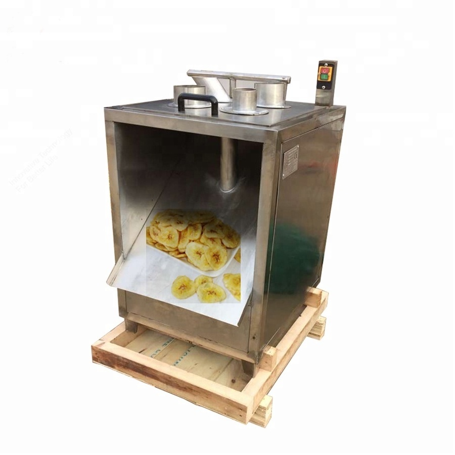 Electric  Fruit And Vegetable Plantain Banana Chips Slicing Machine Slicer