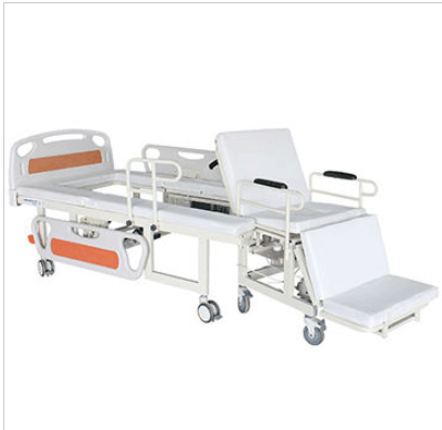 Multifunctional Wheelchair Home Care Bed Electric Nursing Bed Steel Adjustable Collapsible Hospital Patient Beds