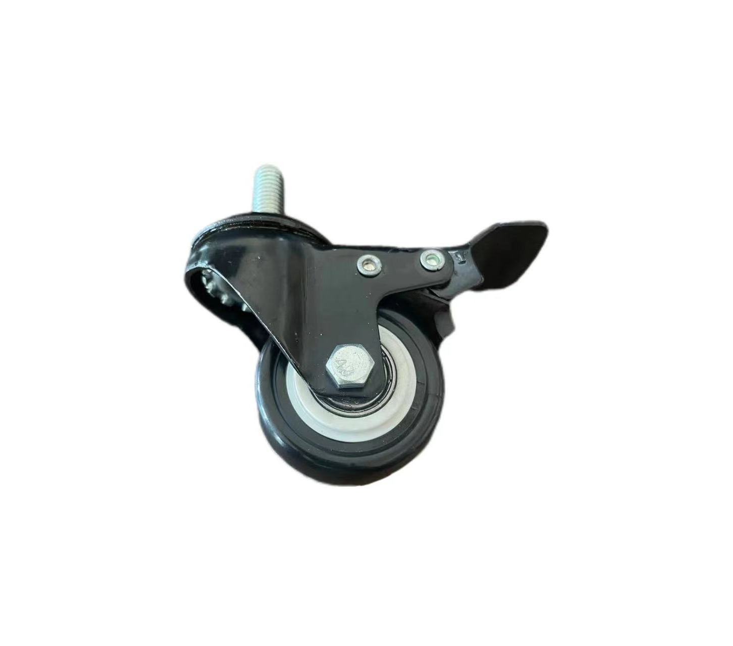 New 2 inch furniture casters with brake  medical castors metal material Small casters