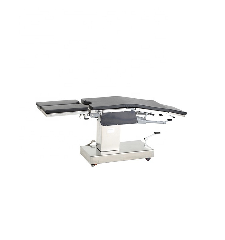 Customized hospital hydraulic operating table surgery theatre examination bed