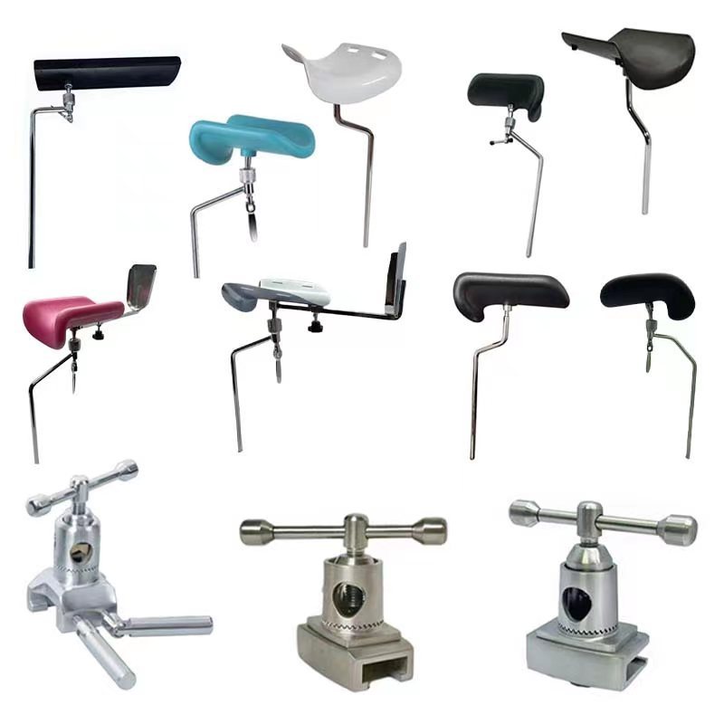 Wholesale and retail hospital bed accessories operating table fixed parts leg support and so on hospital furniture accessories