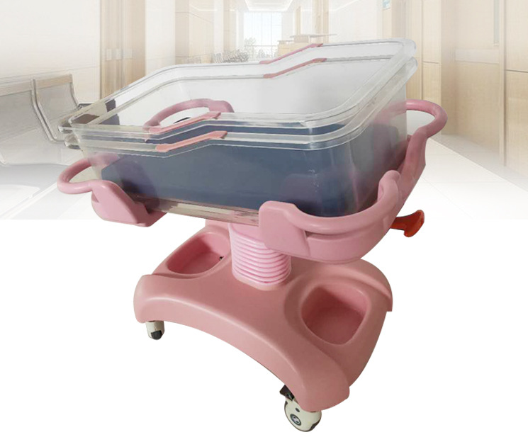 Air Pump Spring Control ABS Basin Newborn  Medical Baby Cot and Confinement Center  Hospital Infant Crib