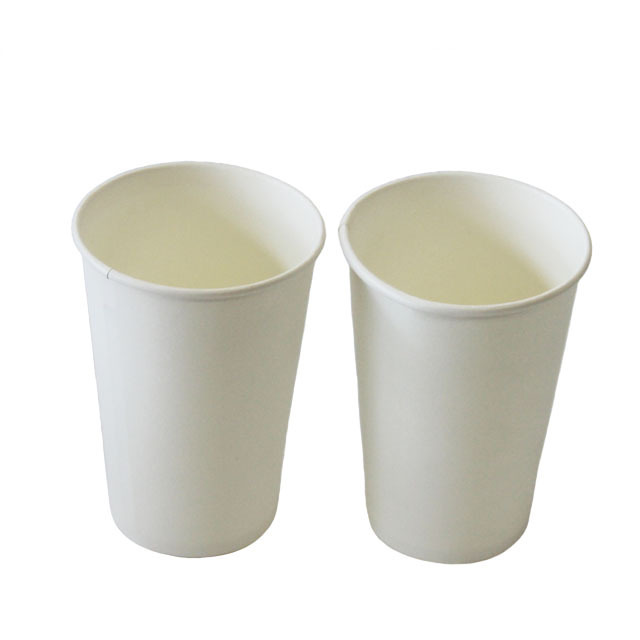 Cheaper Factory Price 4oz 8oz 10oz 12oz 16oz White/Blank Hot Paper Tea Coffee Cups for Soda Coffee Beverage