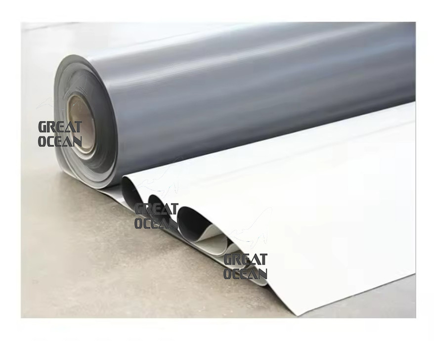 PVC membran roofing 1.5mm waterproof solution waterproof material roof  waterproof membrane 1.2mm roofing membrane