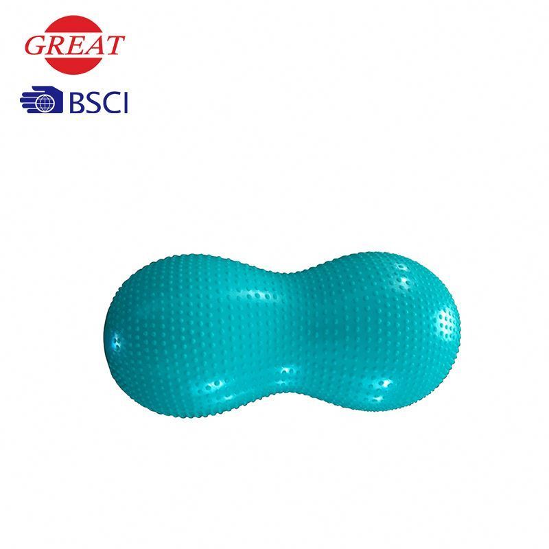 Inflatable PVC Massage Peanut Yoga Ball