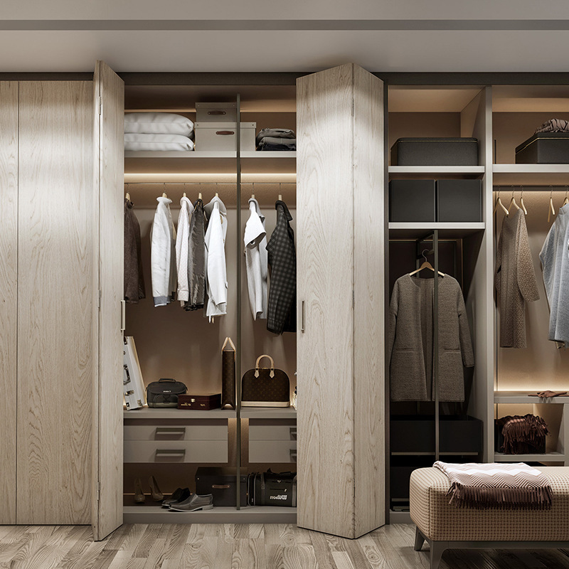 Whole house custom manufacturer wardrobe custom walk in wardrobe open Closet bedroom wardrobe furniture