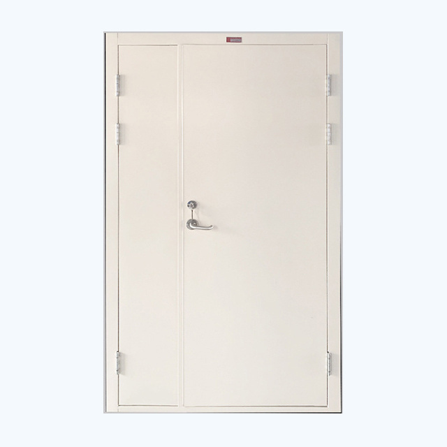 3 hours emergency fire safety door commercial hotel metal fire doors for guest with panic bar