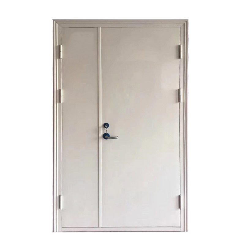 3 hours emergency fire safety door commercial hotel metal fire doors for guest with panic bar