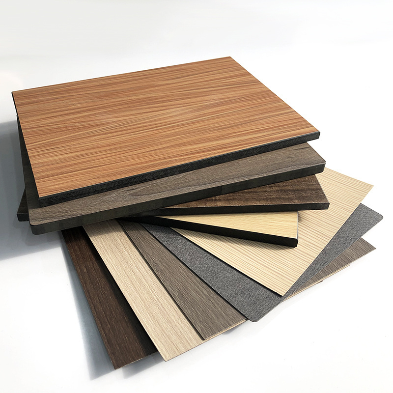 HPL Manufacturer Wood grain Panel Phenolic Board Decorative High-Pressure Laminates HPL Formica Laminate Sheet