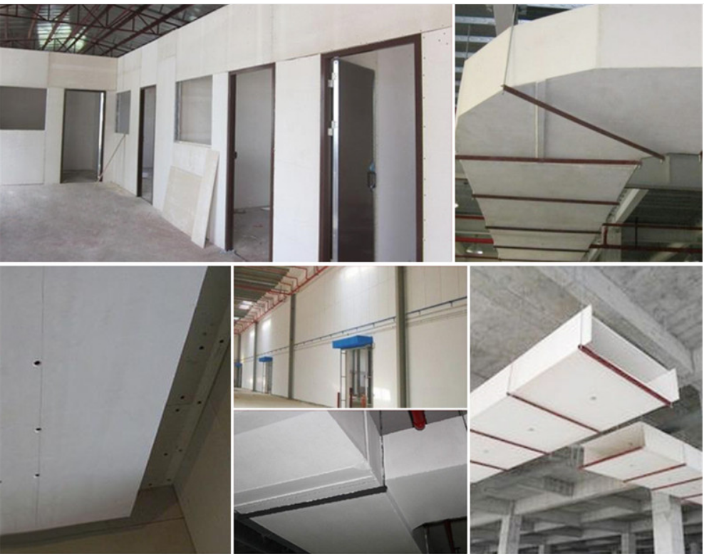 High-strength and the most cost-effective fire-proof and explosion-proof magnesium oxide board