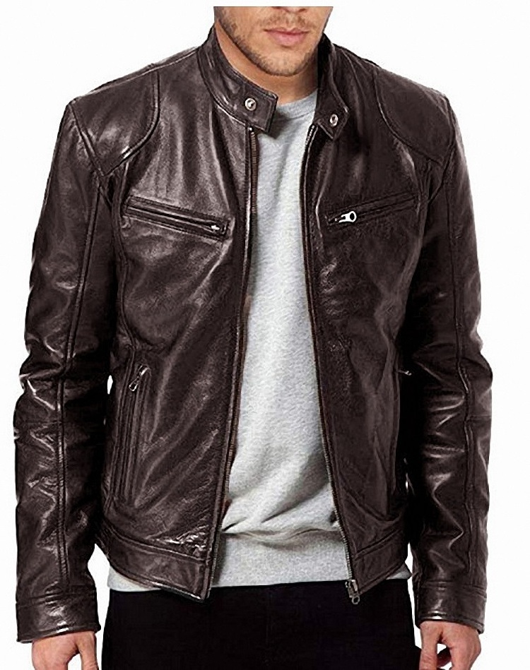 2021 pakistan leather jacket mens leather jacket cheap winter leather jacket for men In Wholesale Price