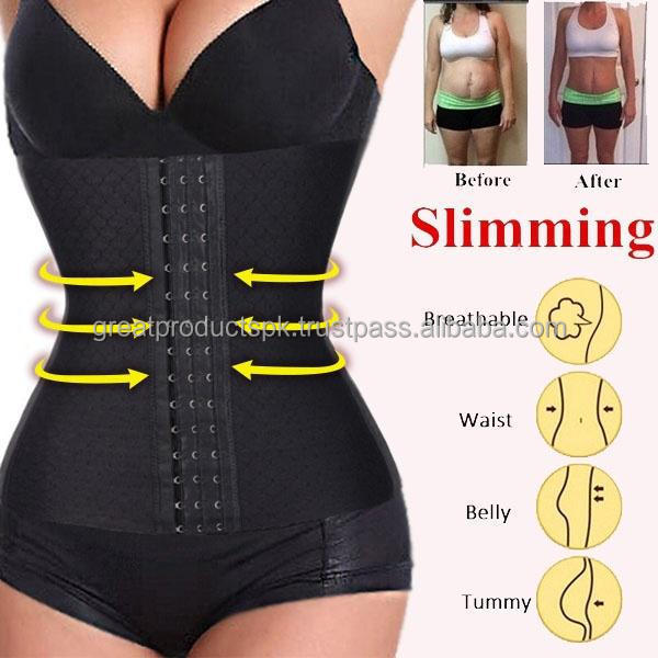 2021 Design New Women Waist Trainer Corset Girdles Tummy Trimmer Body Shaper Waist Cincher Shapewear Slimming Belt