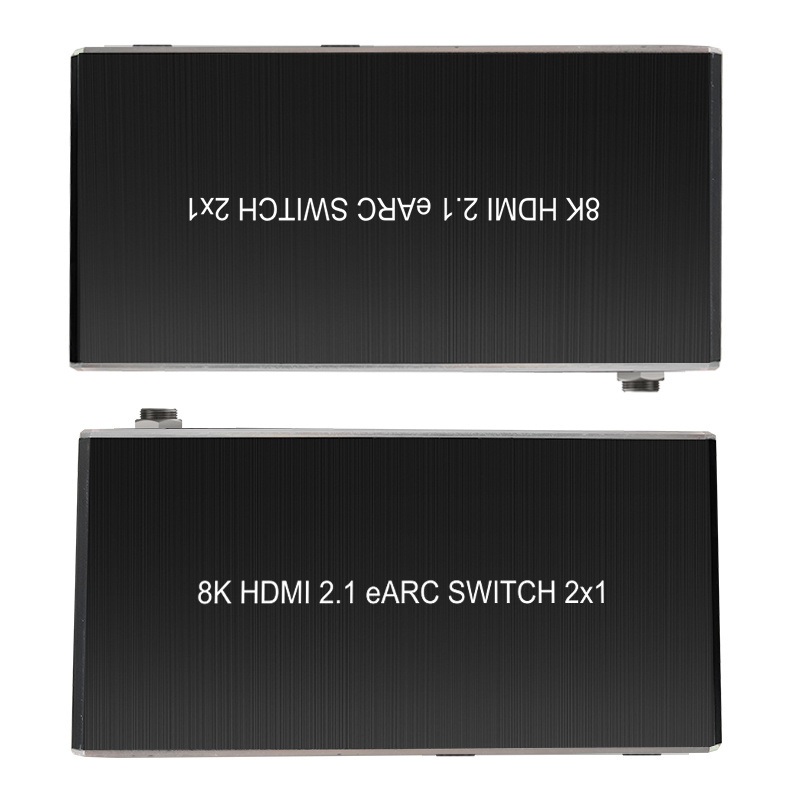 HDMI2.1 2X1 Switch 4k@120hz 8 bit VRR Allm Do-lby atmos so-nos ARC/eARC TV ARC/eARC