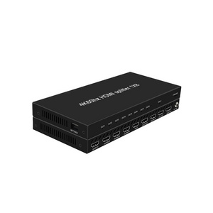 4K60 HDMI 2.0 splitter  1x8 support 4k scaler down to 1080P hdmi splitter 1 in 8 out EDID copy HDCP 2.2