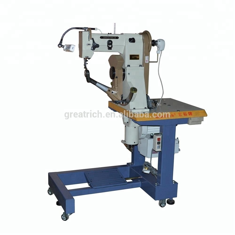 GR-168T industrial lockstitch double needle thread sewing machine