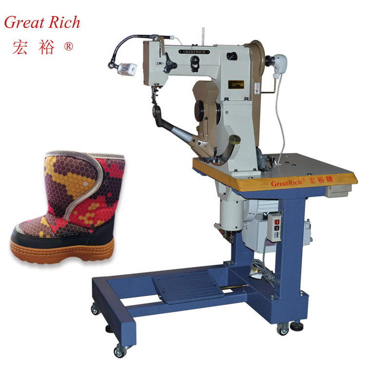 GR-168T industrial lockstitch double needle thread sewing machine