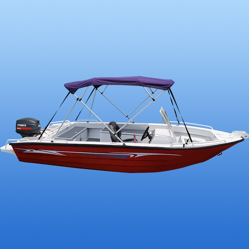 Aluminum Jet Boat Centre Console Fishing Boat16ft Luxury Boat Yacht Without Outboard Engine