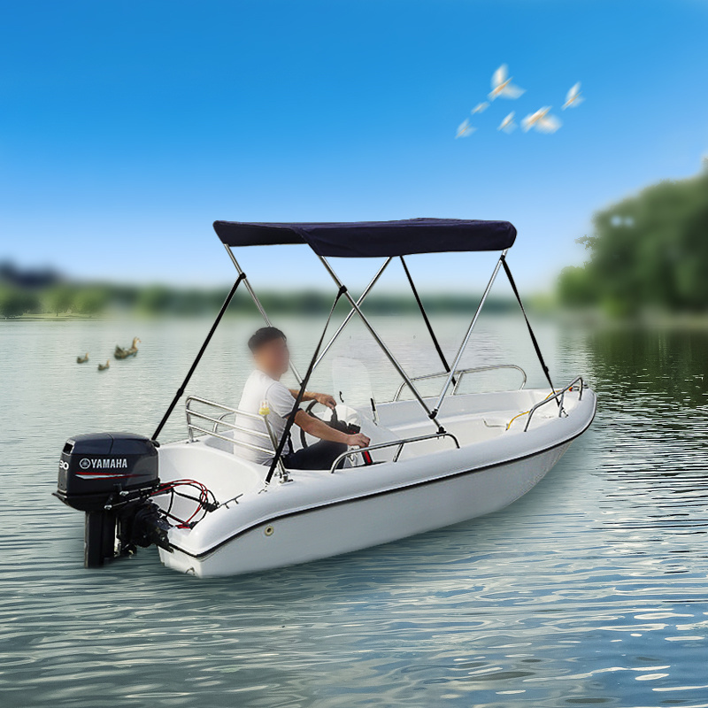 Cheap price 3.6m 4 seats cheap fiberglass boat Fiberglass Center Console Speed Fishing Boat