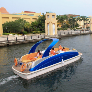 Best Selling China New Best Luxury Fiberglass Electric Catamaran Yacht Boat for Sale