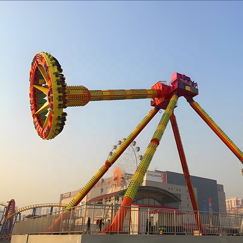 Factory Price Thrilling Amusement Park Ride 30 Seats High Quality Mini Swing Hammer Pendulum Rides Hot Sale