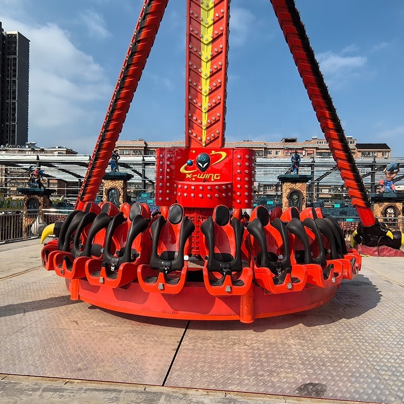 Factory Price Thrilling Amusement Park Ride 30 Seats High Quality Mini Swing Hammer Pendulum Rides Hot Sale