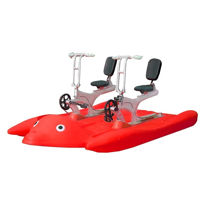 Popular Water Sports Equipment Floating  Aqua Bicycle Double Seats Water Bike for Sale