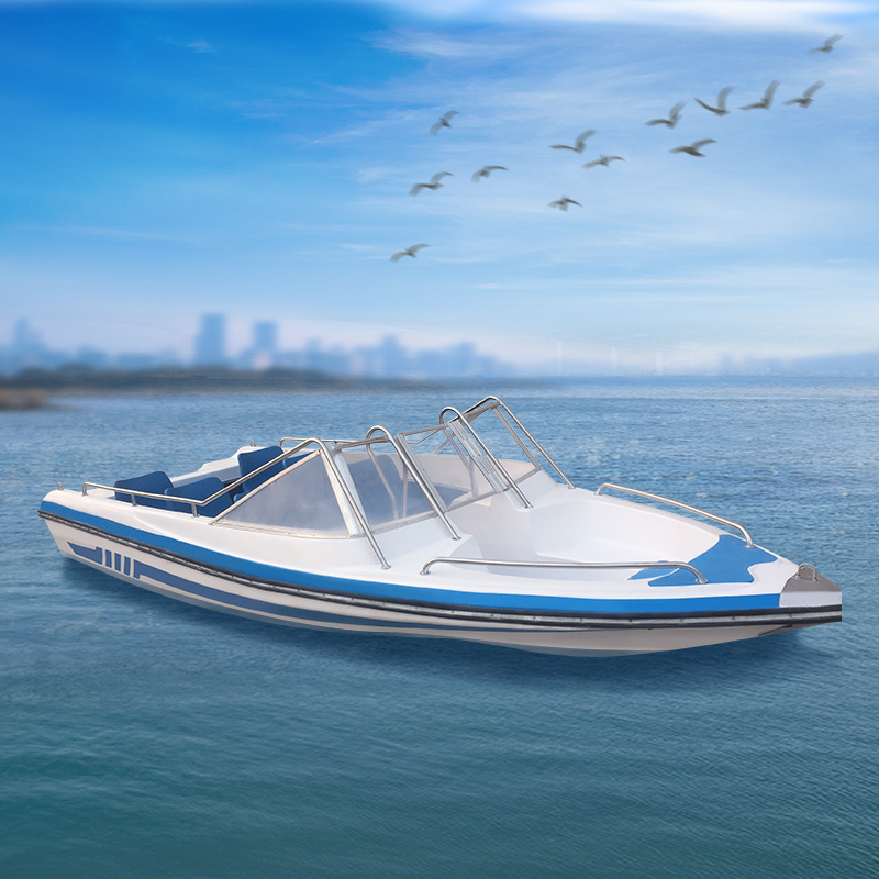 Summer CE High Quality 15.3 feet speedboats center console 4.68 meters fiberglass fishing yacht for sale