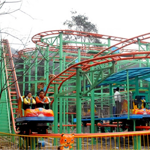 Chinese Amusement Rides 16/24 Seats 4/5 Cars Suspended Spinning Sliding Roller Coaster for Sale