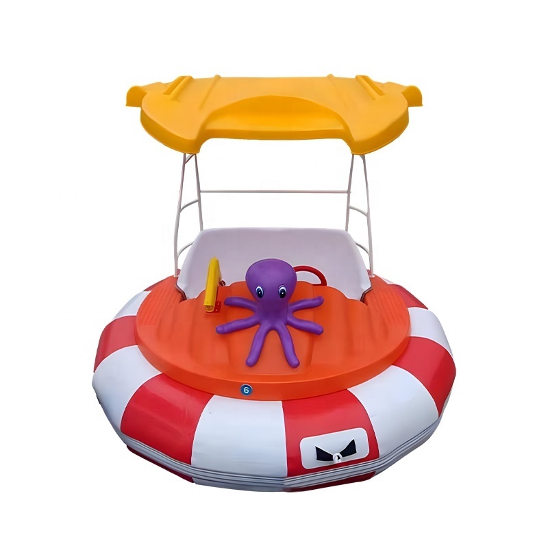 Summer water sports family amusement games electric inflatable laser bumper boat for sale