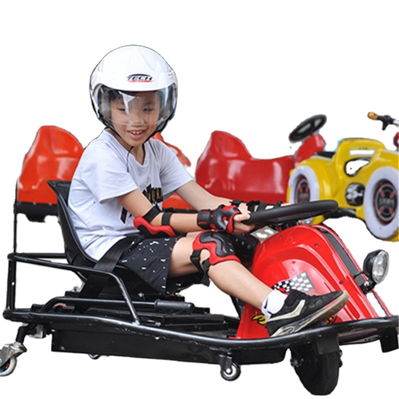 Wholesale amusement park car games electric drifting go kart for family