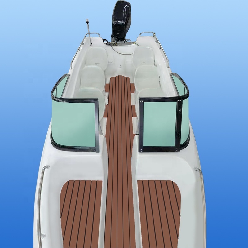 2024 Brand New 17ft/5.18m Fiberglass Boat High Quality Center Console Passenger Speed Boat For Sale