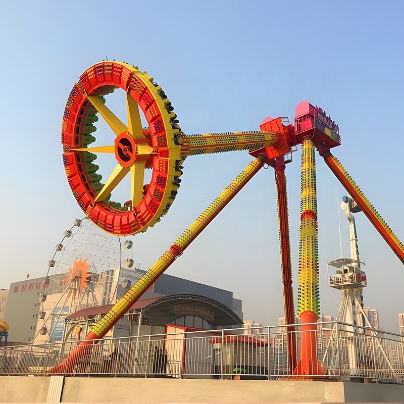 Carnival Thrill Spinning Big Pendulum Rides Amusement Park Big Swing Hammer Rotating Pendulum Ride