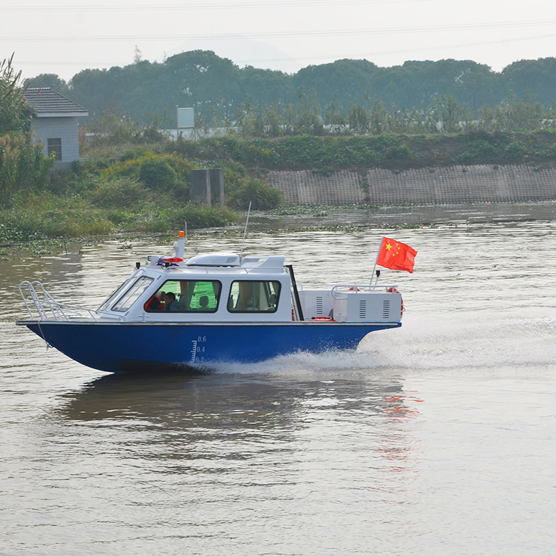 New China Design 21.3ft/6.5m Aluminum Boat With Cabin Patrol Boat Fishing Boats For Sale