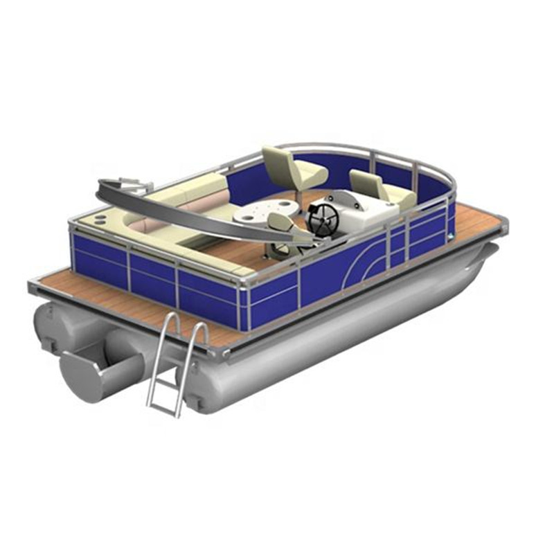 2023 new product aluminum pontoon yacht boat Sport Yacht Cruising Leisure Cabin Vessel Speed Boat for Offshore Waters