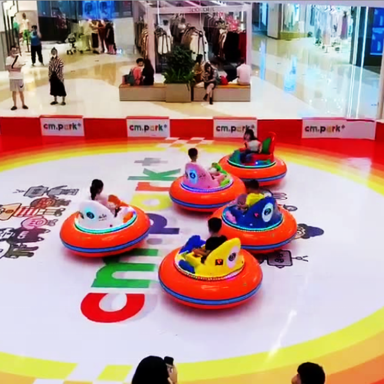 Amusement Park Kid Ride UFO Bumper Car Inflatable Ice Bumper Car Electric Bumper cars With Remote Control