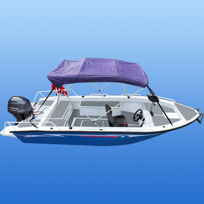 Aluminum Jet Boat Centre Console Fishing Boat16ft Luxury Boat Yacht Without Outboard Engine