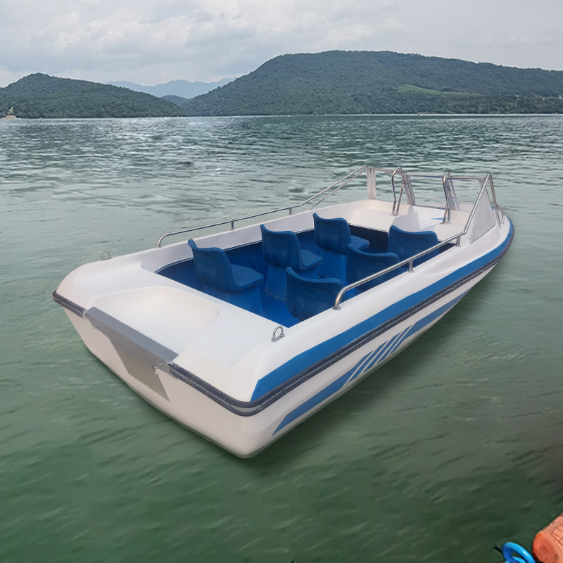 15.3FT/4.68m Factory Direct Sales Fiber Mini Yacht Summer Sightseeing Fishing Jet Boat Without Engine