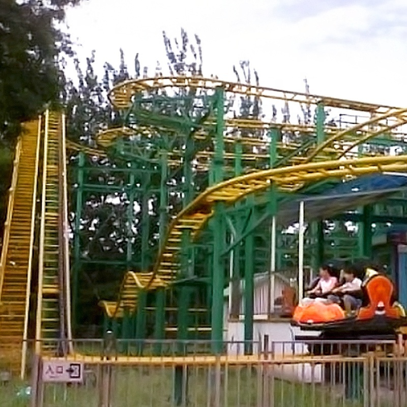 Chinese Amusement Rides 16/24 Seats 4/5 Cars Suspended Spinning Sliding Roller Coaster for Sale