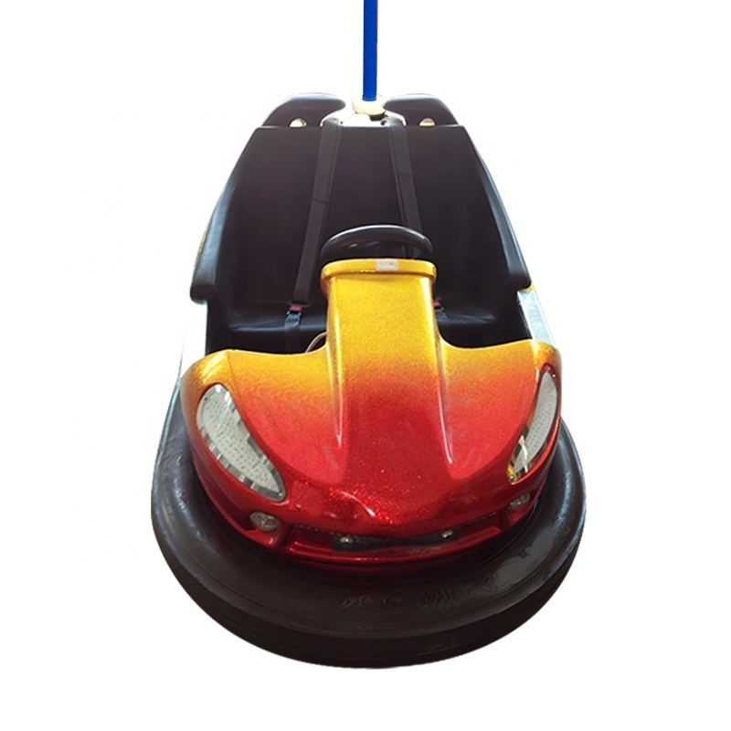 Most Fun Children Rotating Ride Ceiling Net Bumper Car 1-2 Persons Attraction Kids Colorful Bumper Car For Sale