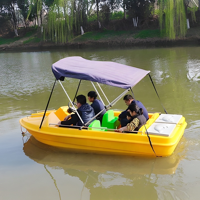 Water Amusement Sports Craft LLDPE Material Electric Plastic Leisure Boat for Entertainment