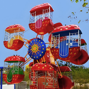 City fun park games children rides double sides 20 seats small ferris wheel for sale