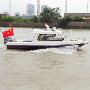 High Speed FRP Water Taxi Boat Sightseeing Passenger Boat 5.6m/18.4Ft Passengers Tourism Boat