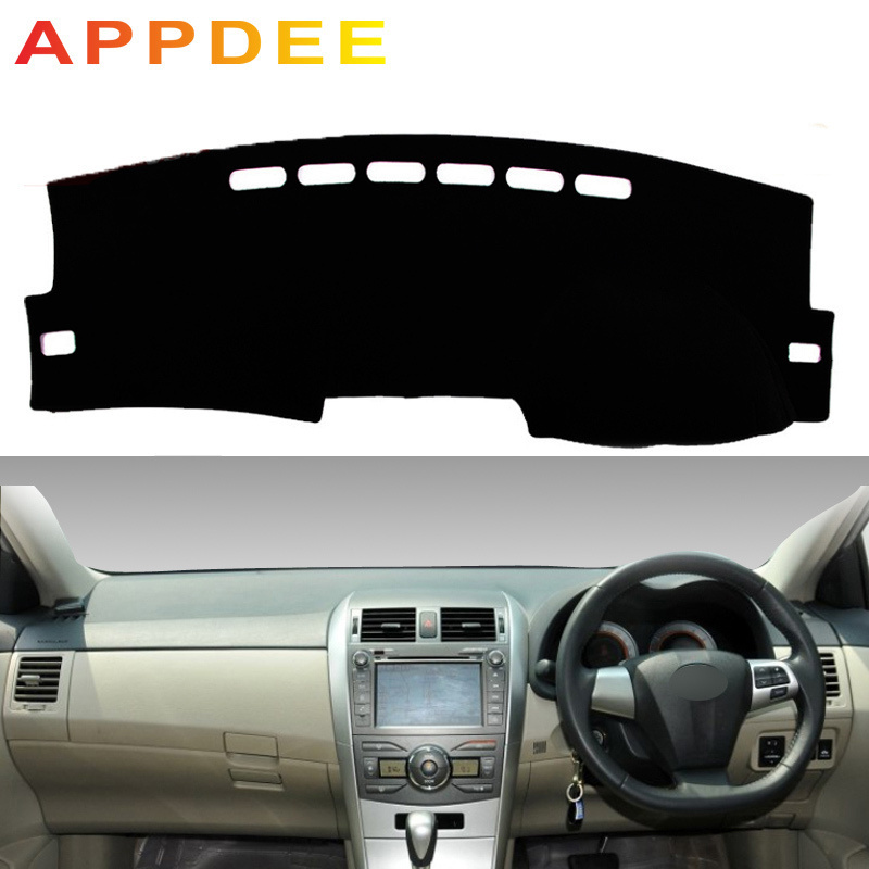 Dashmat Dash Mat Sun Shade Dashboard Cover Capter For Toyota Corolla Axio 2007-2013 dash board mat