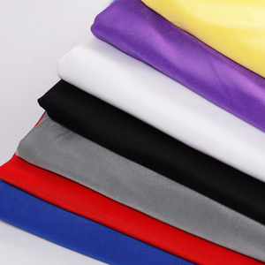 Plain color stretchy knitted jersey polyester and elastane fabric for yoga sports nylon 95 polyester 5 elastane polyamide fabric