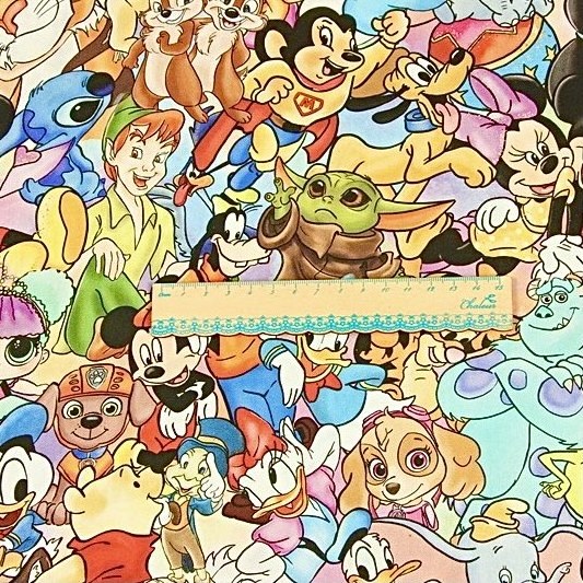 High quality custom cartoon print organic cotton bamboo stretch poplin fabric in stock lot fabric and textiles for clothing