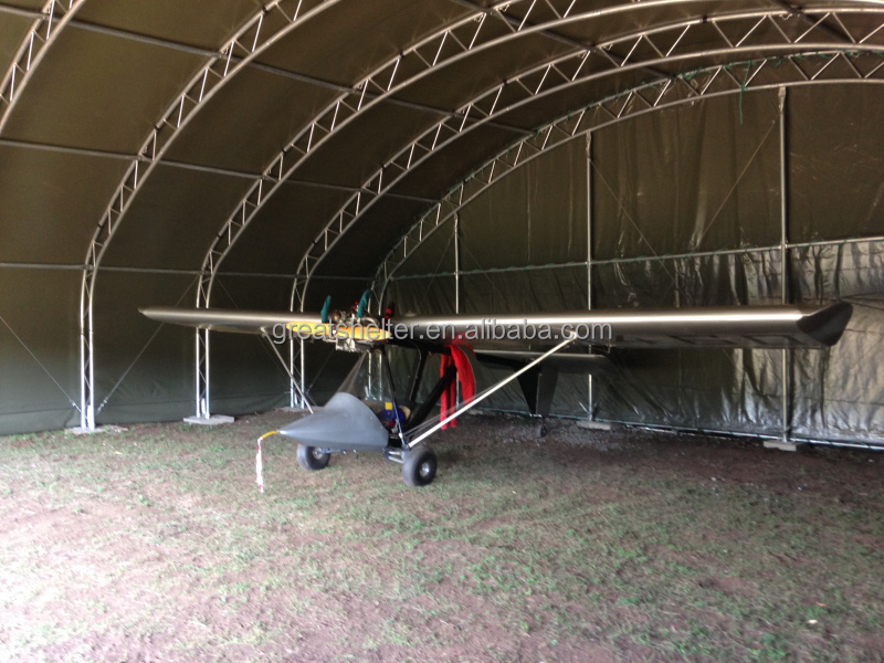 Modular Cheap Portable Aircraft Hangar Tent