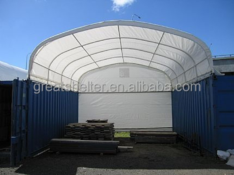 GS Factory Direct Supply C3320 Tent C2040 Container Dome Shelter 6m Wide Outdoor Quick Assembly Container Canopy