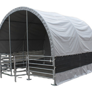 GS Pvc Goat Stable For Sales Livestock Shelter 8m Tent Animal Raising Portable Shelter